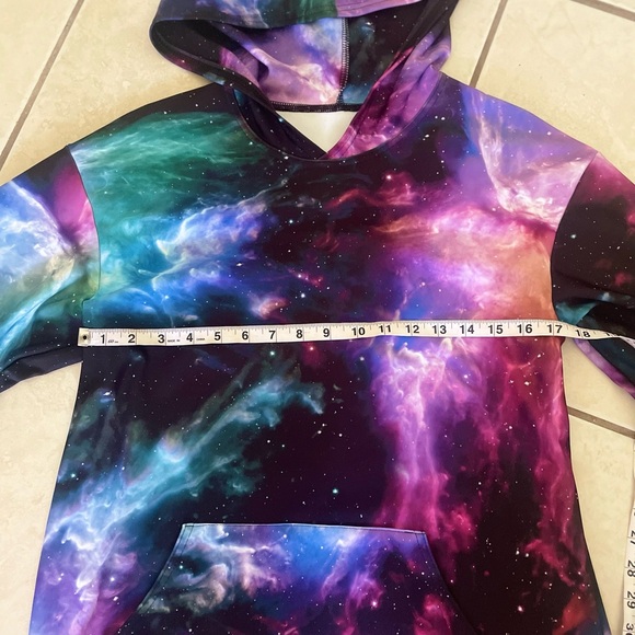 Blackmilk Galaxy Butterfly Hoodie Dress - Picture 4 of 8